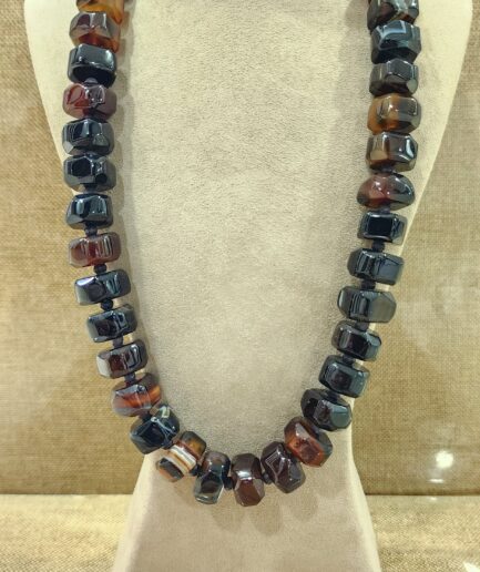 Brown Cocoa Onex Necklace