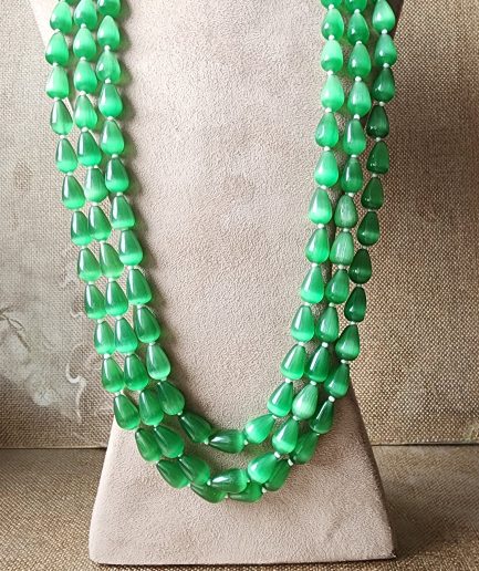 Emerald dew drop necklace