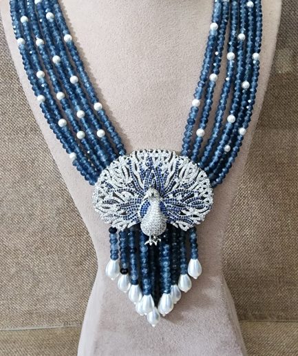 Sapphire Peacock Grace