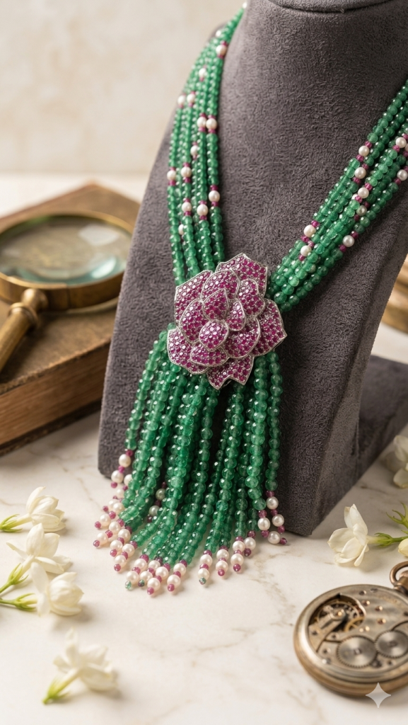 Emerald and Rose Grace, styled