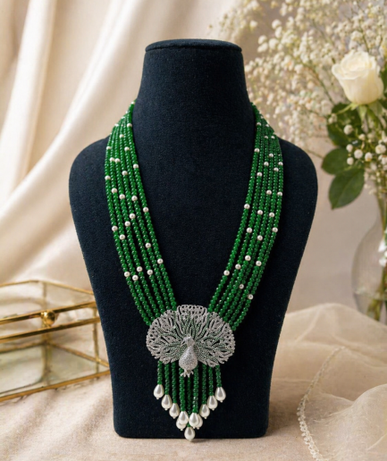 Emerald Peacock Grace